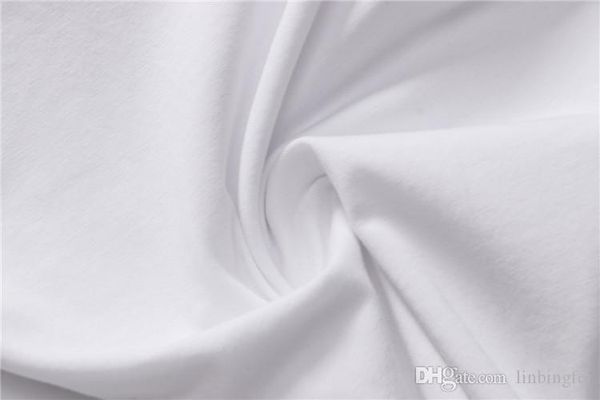 

мода повседневная футболка мужчин тройники топы женская одежда футболки для мужчин лето коротким рукавом черный белый t тис, White;black