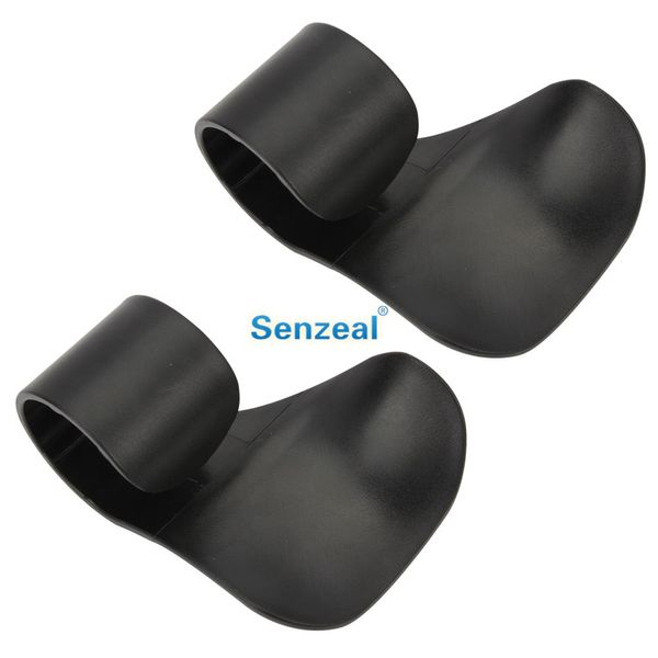 

senzeal 2pcs abs universal motorcycle throttle assist grip lock cruise control for motorcycle moped throttle clamp black
