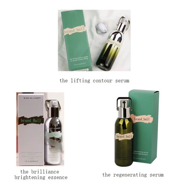 

famous brand the regenerating serum & the brilliance brightening essence & the lifting contour serum 30ml skin care lotion, White