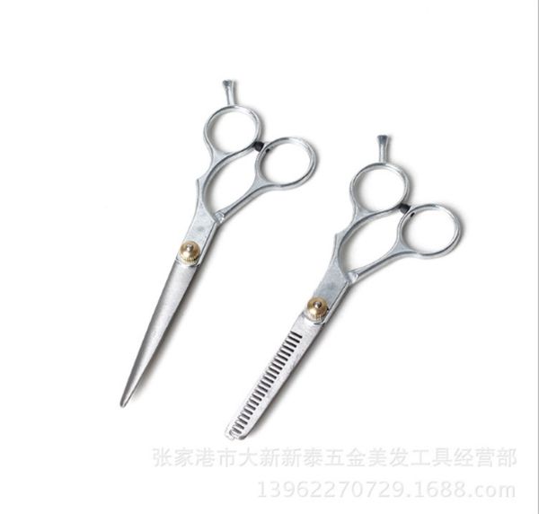 

professional cutting thinning hair shears barber haircut scissors salon hair dressing scissors styling tools /by dhl 50sets