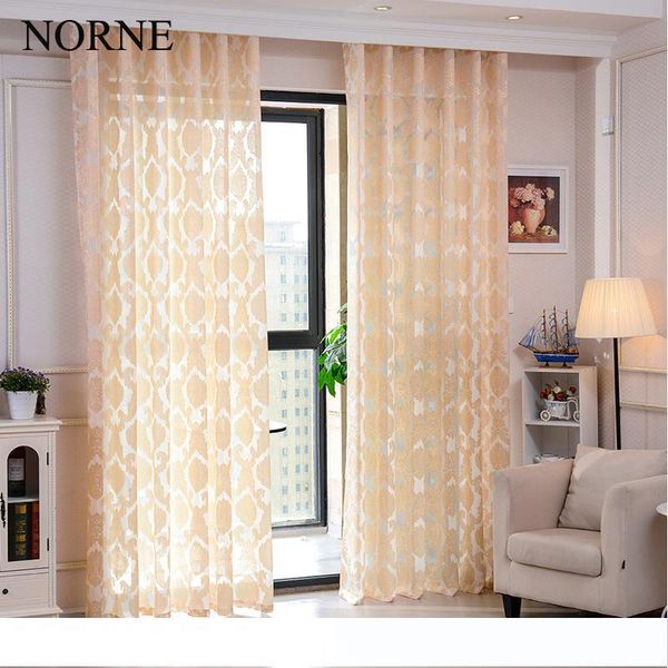 Norne Modern Tulle Window Curtains For Living Room The Bedroom The