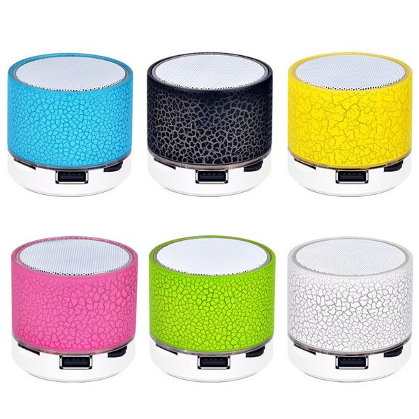 

led portable a9 mini bluetooth speakers wireless smart hands speaker mp3 audio music player support sd litter crack
