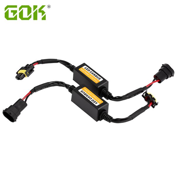 

10шт ошибка free canbus decoder для светодиодных фар автомобиля авто противотуманных фар h4 h7 h11 h8 9005 9006 9012 h1 h3 предупреждения об