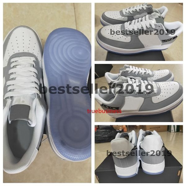 

new 1s 07 low grey running shoes women mens sneakers skateboard shadow clot x pink silk embossed on the upper one sports