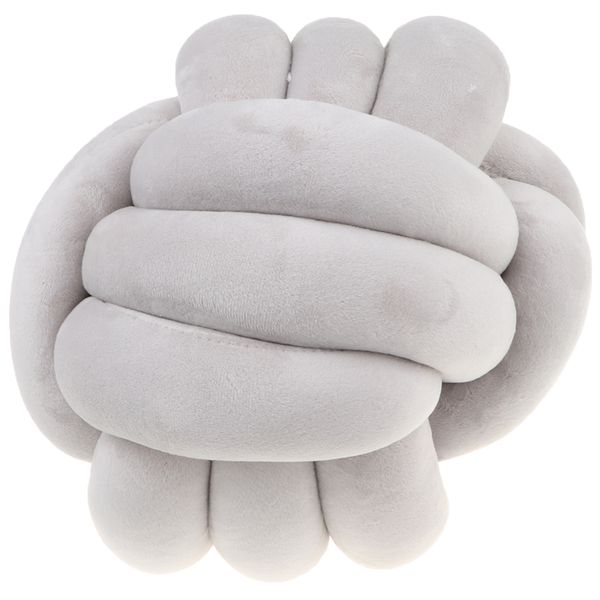

knot ball pillows -children room decoration plush toys baby pgraphy props