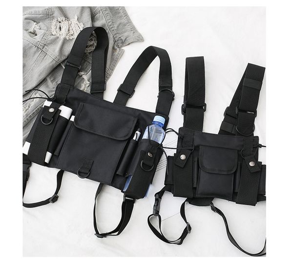 

горячий порт ветер хип-хоп грудь сумка жилет сумка тактическая упаковка аликс машина может съесть куриный мешок груди буровой установки