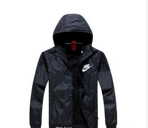 

MENS Спортивные Куртки Бренд Одежда для Мужчин Ветровка Куртка Тонкий Тонкий Весна