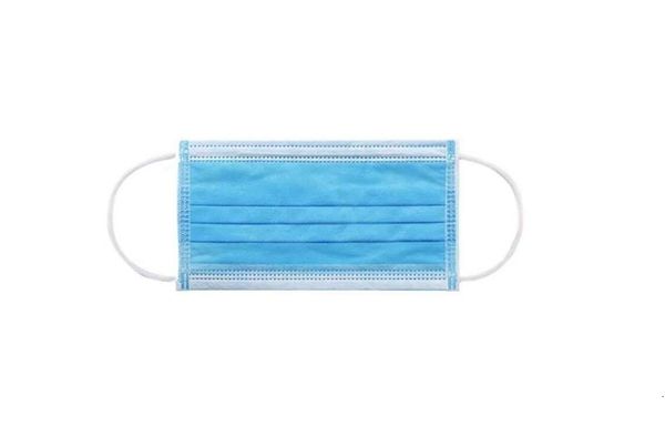 

50 1pcs верхнего слоя facial3 ear loop dust wind 3 fly non woven hood mask filter duststereo синий fast 24 часов