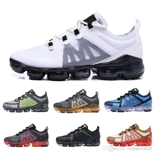 

2019 new run utility men designer shoes black anthracite white reflect silver running shoes sport sneakers