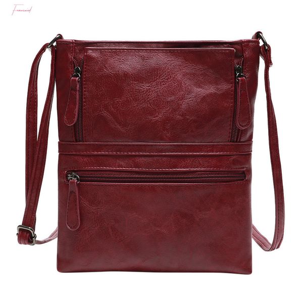 

спящий 401 2020 женщин кожаный кошелек сумка креста тела молния сумка сумка мода дизайн подарков бесплатная доставка