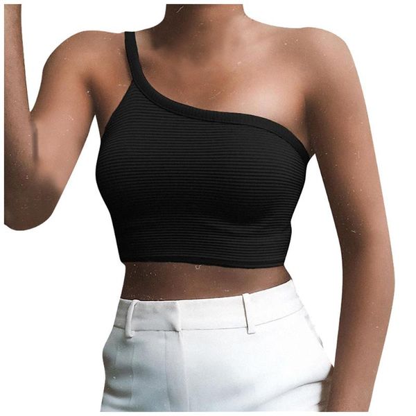

women fashion solid slim single strap sleeveless women's clothing summer, White