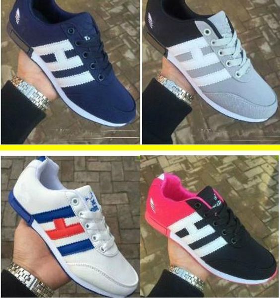 

men women casual suede gazelle black grey red blue lightweight walking hiking flats shoes 36-45