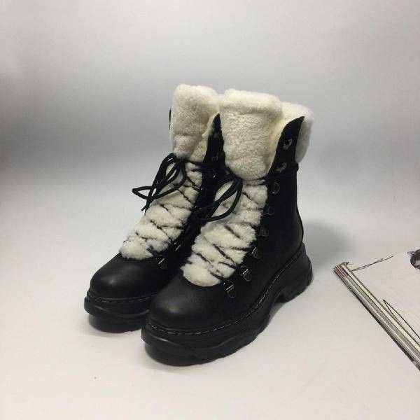 

martin booties australia women boots striped fashion genuine leather warm black boots designer shoes good quality ing