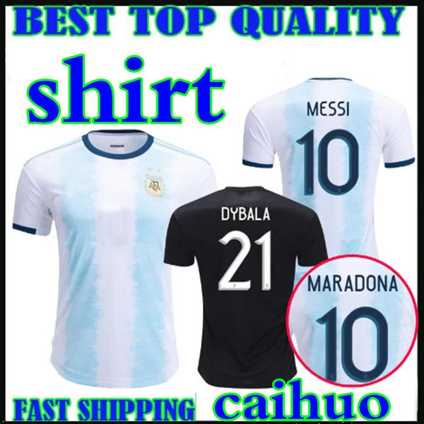 

Gold cup 2019 argentina occer jer ey me i dybala kun aguero higuain icardi 19 20 me i futbol cami a football cami eta hirt