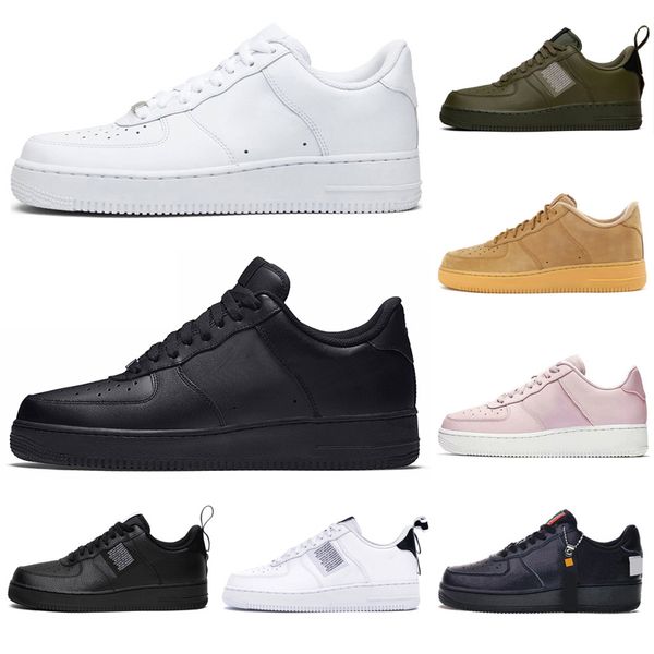 

2020 one 1 dunk luxury casual shoes low men women running utility red triple white dunks outdoor platform mens trainers sports sneakers