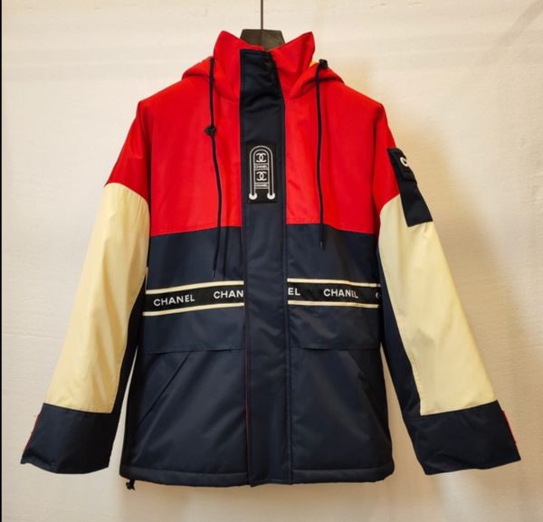 

luxury men women jacket winter warm coats brand jackets long sleeve letter printed mens thick windbreaker streetwear luxury coat qs b102561k, Black;brown