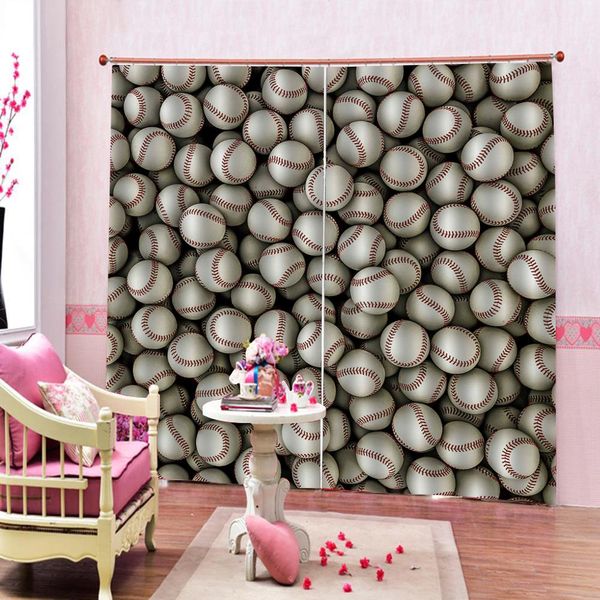 

blackout curtain grey balls curtain office bedroom 3d window luxury living room decorate cortina