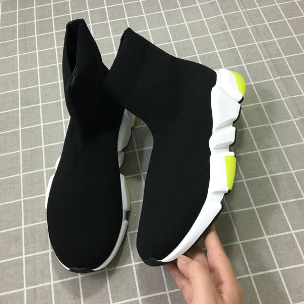 

2019 blue sock shoe men and women casual shoe speed socks race runners slip-on black shoes with box sneakers dhl arthur