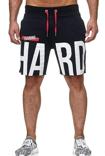 

mens designer plus size summer shorts pants big letter print loose sports elastic waist shorts casual fashion mens pant, Black