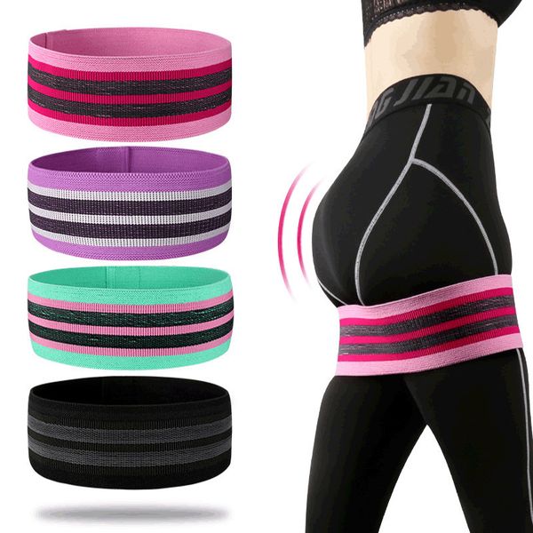 

resistance bands 3pcs hip band yoga coolfit wide exercise legs loop for circle squats training anti slip fitness equipments
