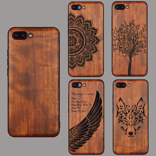 coque en bois huawei p20