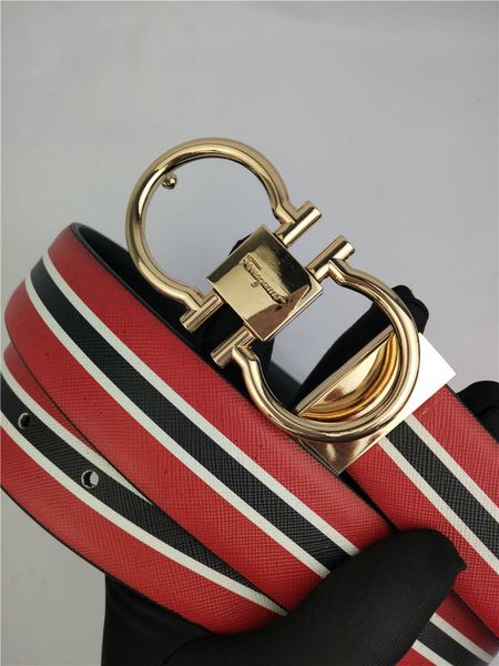 

luxury belt luxury fashion brand belt fashion metal buckle 2019 the latest selling zj20062030, Black;brown
