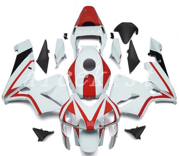 

new fairings fit for honda cbr600rr f5 03 04 cbr600rr 2003 2004 injection mold abs fairing kit custom red white color