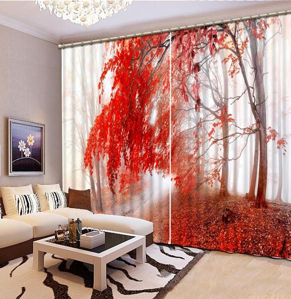 

window curtains custom fog branches p living room bedroom 3d curtains stereoscopic