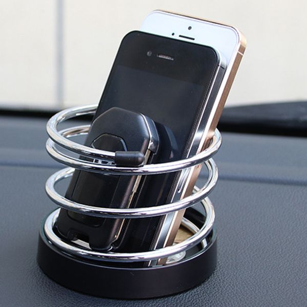 

car spring cup holder phone holder metal durable universal parts drink adapter accessories