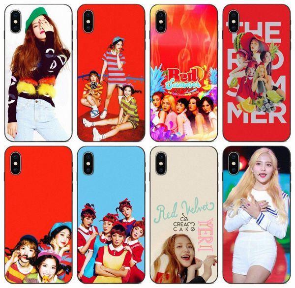 

tongtrade] красный бархат поп девушка искусство чехол для iphone 11 про макса х хз 8 7 6 5 4 галактики а30 а40 а50 честь 7а сони xperia т3