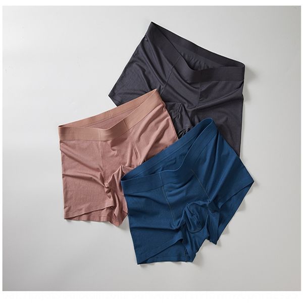 

men' eamle underwear men' boxer pant solid color underwear 50 s lanjing modal fabric senseless label, Black;white