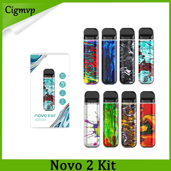 

Ново 2 Pod Комплект Ecigarette Встроенный 800mAh батареи 2 мл Vape Pod Картриджи с улучшенной Светодиодный индикатор