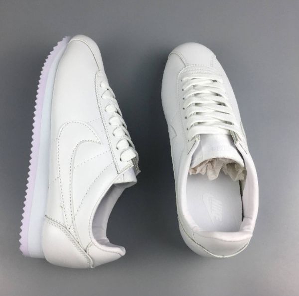 

лучшие новые туфли cortez мужская женская повседневная обувь кроссовки дешевые спортивные кожаные оригинальные туфли cortez ultra moire walk, Black