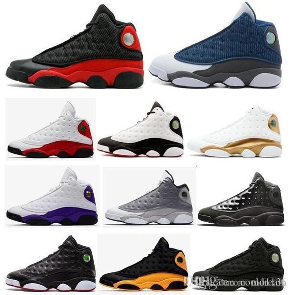 

wholesale outdoor shoes mens 13s cap and gown men designer sports shoes 13 atmosphere grey he got game mens trainer sport sneakers size 8-13