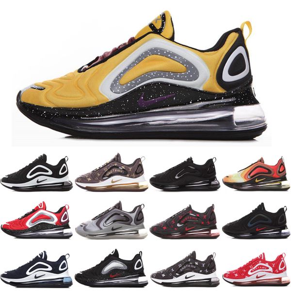 

new running shoes full cushioned men women neon triple black carbon grey metallic silver chaussures sneakers 36-45