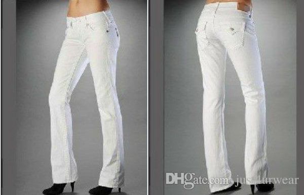 

mens white black ladies long jeans womens slim true brand jeans pocket design religion long trousers womens clothing skinny jeans, Blue