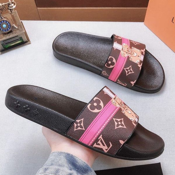 

Мужчина / Женщина Тапочки Сандалии Дизайнерская обувь Лучшее качество Летние сандалии на плоской подошве Шлепанцы Модные сандалии с кроссовками от Box by Shoe07 LT12