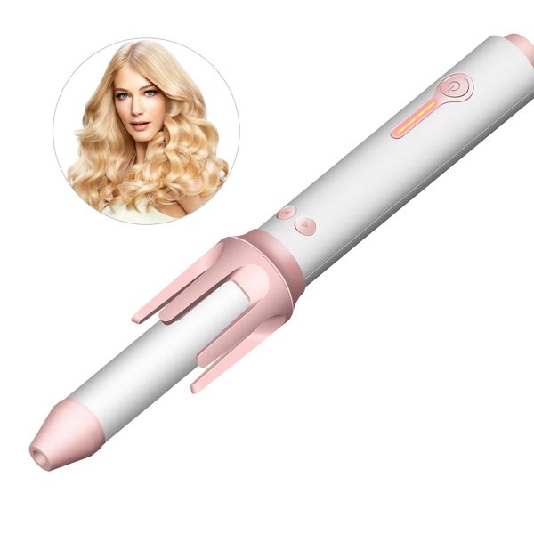 

curling iron hair curler automatic hair curling wand auto wavy curling iron ceramic heat wand dual voltage 110v-220v