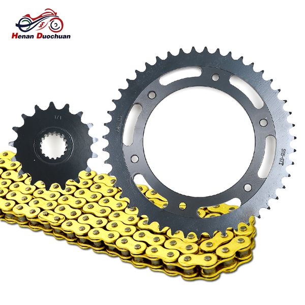

525 17t 47t 700cc motorcycle parts drive chain and front rear sprocket for f700 gs 2013-2017 f 700 gs f700gs 525-47t 525-17t