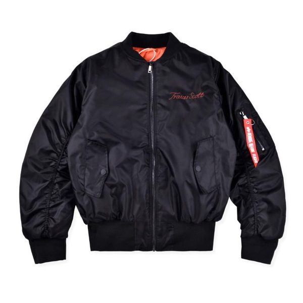 

fashion cactus embroidery mens zipper bomber jackets casual males clothing mens designer jackets, Black;brown