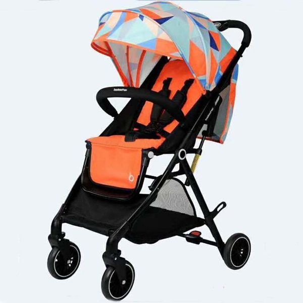 

high landscape baby stroller lightweight cart portable folding baby carriage 2 in 1 mini size baby trolley baobaohao