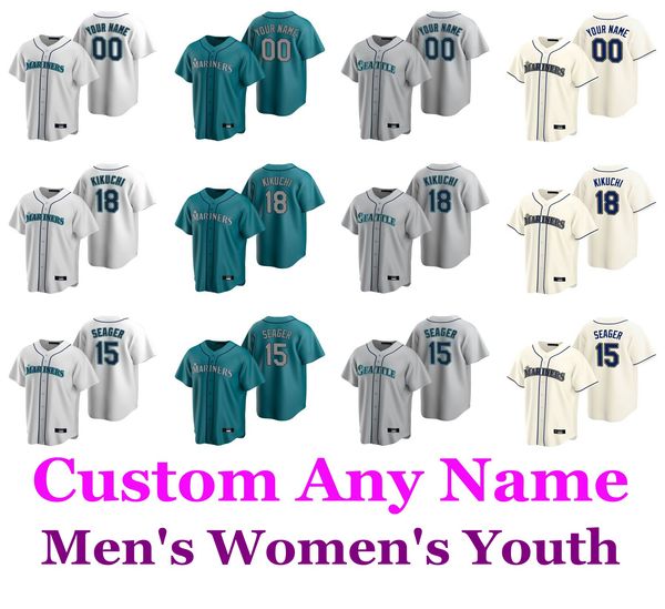 

2020 mens baseball jerseys dee gordon jersey sam haggerty shed long dylan moore donnie walton evan white patrick wisdom custom stitched, Blue;black
