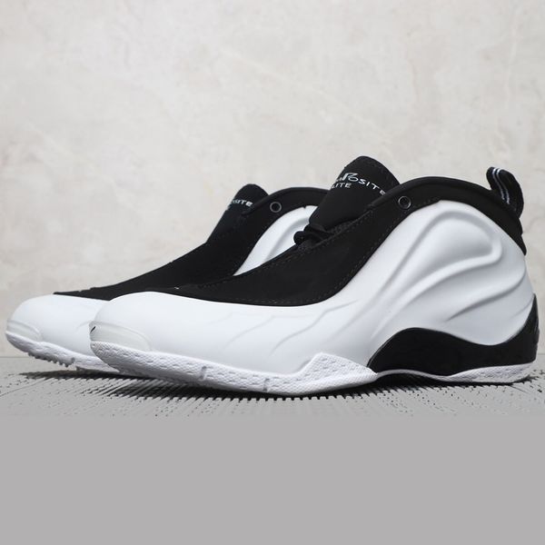 

Men penny hardaway ba ketball hoe flightpo ite black pink white copper blue ilver youth kid foam one neaker boot with box