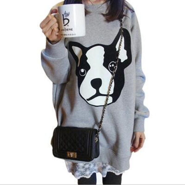 

autumn Sweatshirt Women Solid Lace Hooded Pullover Tops Blouse Cartoon Print Hoodies For Pregnant Woman Christmas Gift ZL117