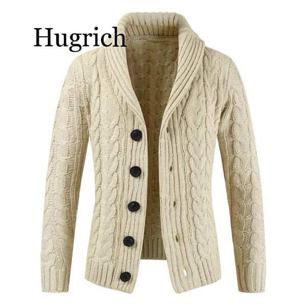 

sweater men's 2020 spring and autumn new knit sweater cardigan / fashion casual single-breasted lapel thick coat, White;black