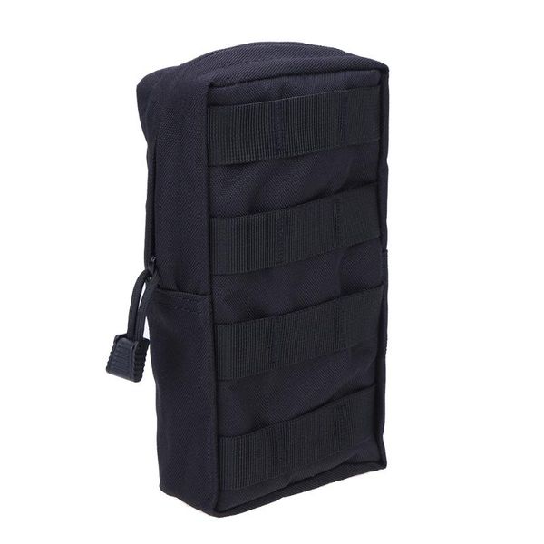 

outdoor tactical molle pockets bag fans zipper waist running pouch travel camping bags soft back tactical belt molle