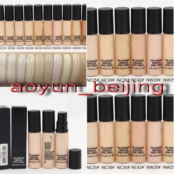 

new makeup pro longwear cache-cernes concealer 9ml 10 color dhl ing