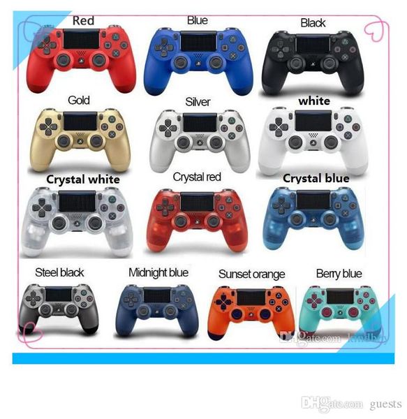 

2019 wirele p 4 controller for p 4 vibration joy tick gamepad p 4 game controller for ony play tation with retail box dhl hip