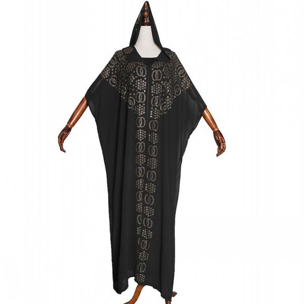 

new style classic black african dashiki fashion loose long dress african dress for women clothes robe islamic clothing, Red