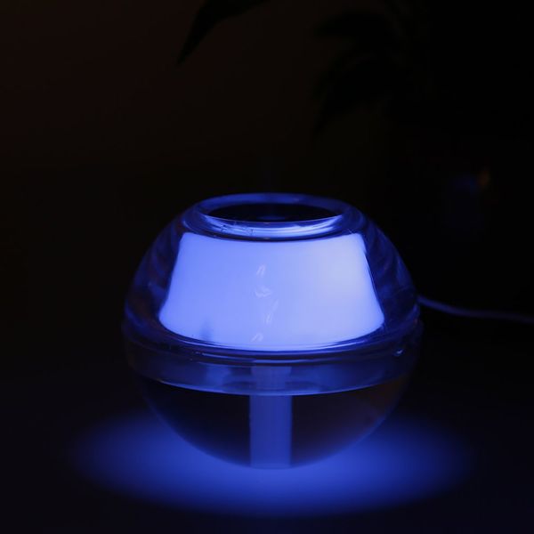 

portable mini usb air purifier mist nightlight steam diffuser humidifier